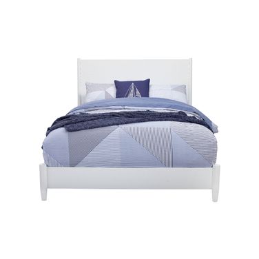 Tranquility Full Panel Bed In White