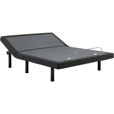 Transform Gray Adjustable Queen Wireless Remote Bed Base