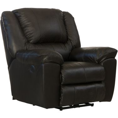 Transformer II Chocolate Leather Power Wall Hugger Recliner