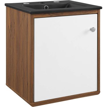 Transmit 18 Inch Wall-Mount Bathroom Vanity