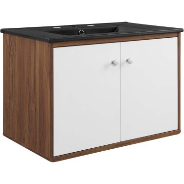 Transmit 30 Inch Wall-Mount Bathroom Vanity