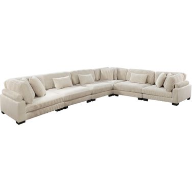 Traverse 6-Piece Modular Sectional In Beige