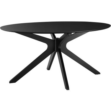 Traverse 63 Inch Oval Dining Table In Black