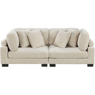 Traverse Loveseat In Beige