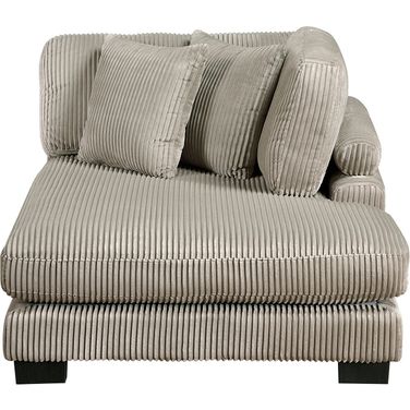 Traverse Reversible Chaise In Taupe