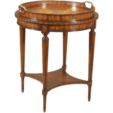 Tray Occasional Table In Brown