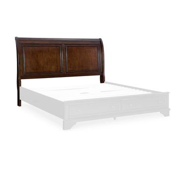 Trellington Queen Sleigh Headboard In Brown