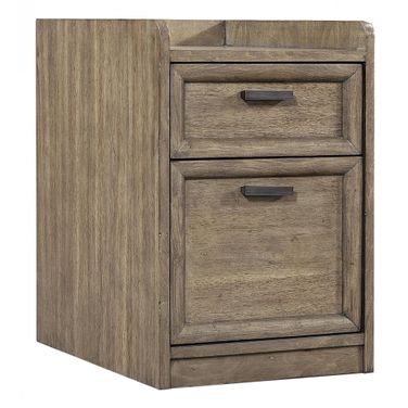 Trellis Rolling File Cabinet In Light Brown