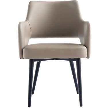 Tremont Dining Arm Chair In Taupe