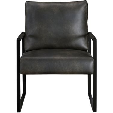 Trent Accent Chair In Dark Gray