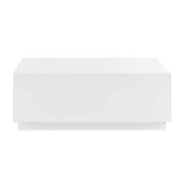 Tresero 48 Inch Coffee Table In High Gloss White