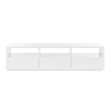 Tresero 70 Inch Media Stand In High Gloss White