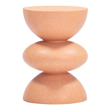 Tressa Side Table In Terracotta