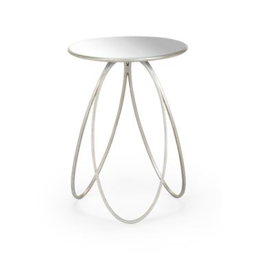 Tri-Leg Table In Silver