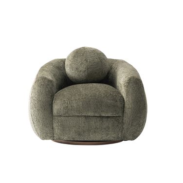 Tribeca Accent Chair In Olive Green
