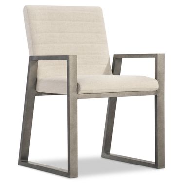 Tribeca Arm Chair with Sled Frame In Barlow