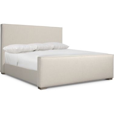 Tribeca King Panel Bed In Beige