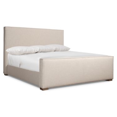 Tribeca Queen Panel Bed In Beige