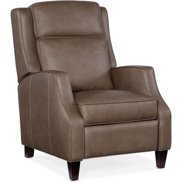 Tricia Manual Push Back Recliner In Grey