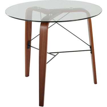 Trilogy Round Dinette Table In Walnut