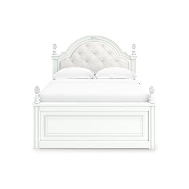 Trindura Full Upholstered Panel Bed In White