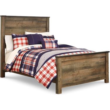 Trinell Brown Full Panel Bed