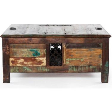 Trinidad Box Cocktail Table Brown And Multi 87003005
