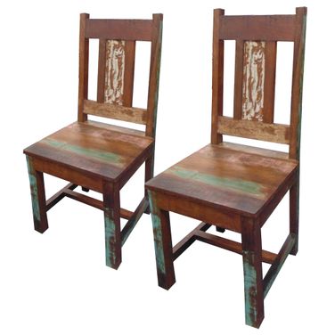 Trinidad Wooden Dining Chair Set of 2