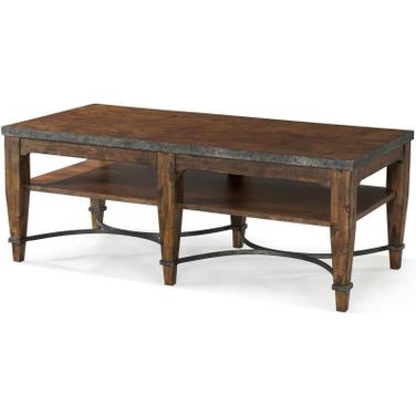 Trisha Yearwood Home Ginkgo Cocktail Table In Coffee