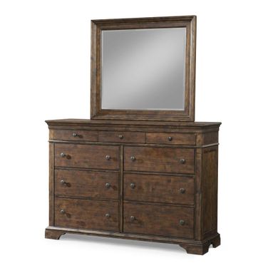 Trisha Yearwood Home Rectangular Mirror In Coffee