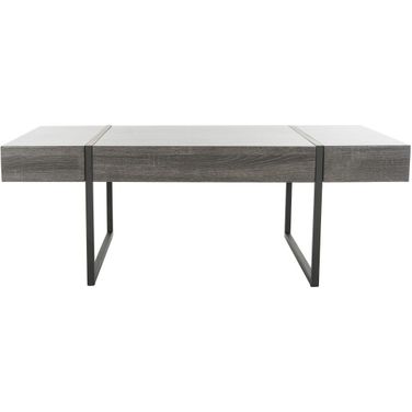 Tristan Black Rectangular Modern Coffee Table
