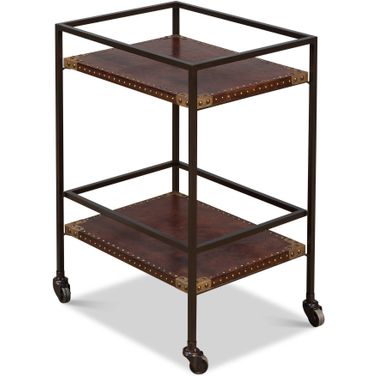Trolley Brown Side Table