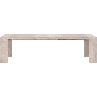 Traditions Tropea Extension Dining Table In Natural Gray Acacia