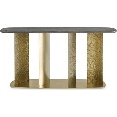 Trost Console Table In Gold