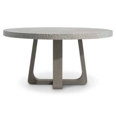Trouville Round Outdoor Dining Table In Grey
