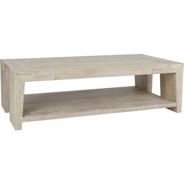 Troy 60 Inch Coffee Table In White