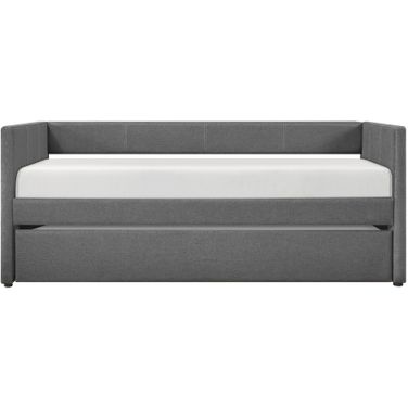 Trudy Twin Daybed with Trundle In Dark Gray