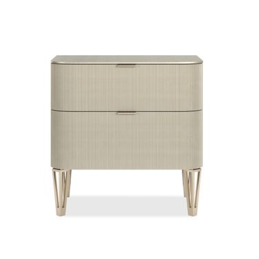 True Love 26 Inch Nightstand In Beige