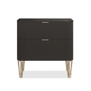 True Love 26 Inch Nightstand In Brown