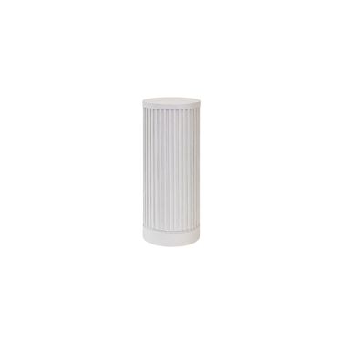 Tulane 30 Inch Height Round Side Table In White