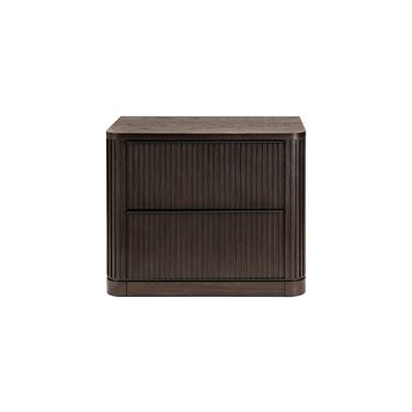 Tulane Wood Lateral File with Legal/Letter File Drawer In Brown