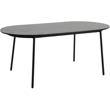 Tule 71 Inch Oval Dining Table In Black