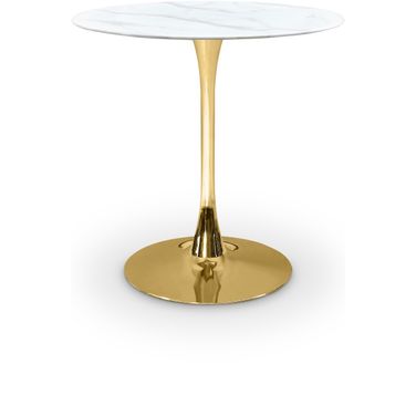 Tulip Counter Height Table In Gold