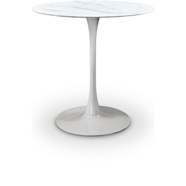 Tulip Counter Height Table In White