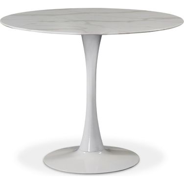 Tulip 36-Inch Dining Table In White