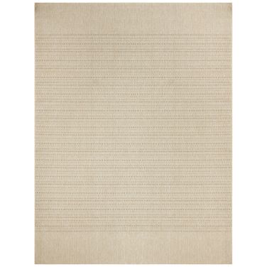 Tulum 10' x 14' Outdoor Rug In Cream