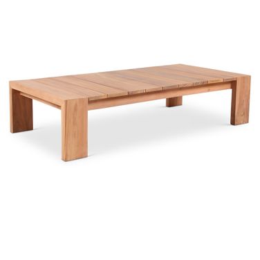 Tulum Outdoor Coffee Table In Natural Teak