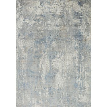 Turkish Stella Design Area Rug- 9' 6" x 13' 6" In Light Grey and Beige