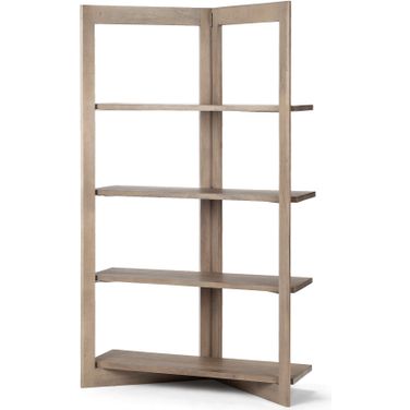 Turnbull Shelving Unit In Light Brown