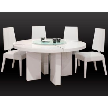 Turno White Lacquer Table